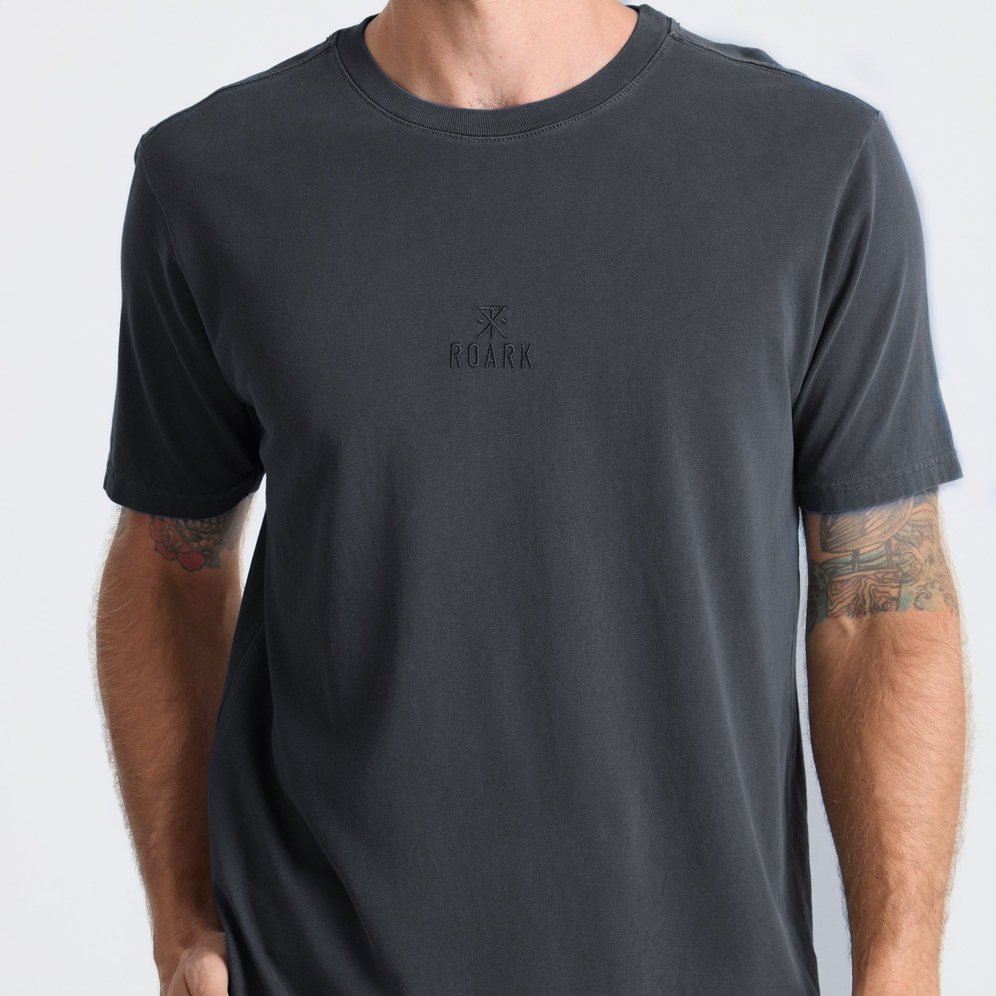 Active shirt with visible sleeves designed for adventure and outdoor activities by Roark.